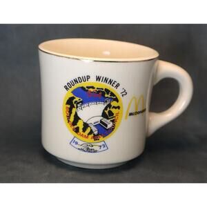 Vintage McDonald's Boy Scout Mug 1972 Boulder Dam Council